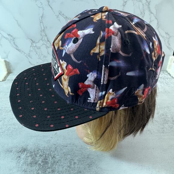 Original Chuck Boxing Cats Adjustable Cap Hat Leather Buckle - Picture 5 of 10